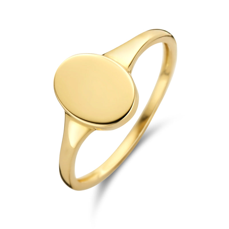 Women's signet ring gold 585/000