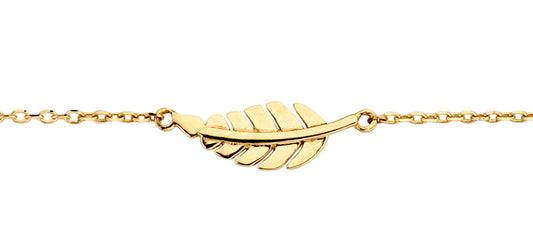Bracelet Feather Gold 585/000